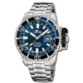 Produktbild: Lotus Herrenuhr Edelstahl Silikon silber blau Lotus Classic Armbanduhr UL18938/3