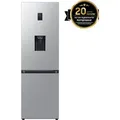 Produktbild: Samsung Kühl-Gefrierkombination mit Wasserspender, 185 cm, AI Energy Mode und No Frost+, EEK: C, 341 L Silber