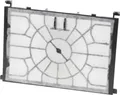 Produktbild: Siemens Motorschutzfilter für Staubsauger VZ02MSF, waschbar, Original-Zubehör, passend für Reihen VSZ4G, VSQ8