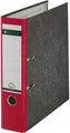 Produktbild: LEITZ ACCO Brands Ordner A4/8cm Pappe Standard rot Leitz 1080 mit 180 Grad Hebelmechanik 1384102-RO