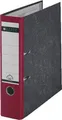 Produktbild: Leitz Ordner 1080 DIN A4 Rückenbreite: 80mm Rot Wolkenmarmor 2 Bügel 10805025