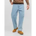 Produktbild: Jack & Jones Relax-fit-Jeans JJIALEX mit cleanem Look und Taschenvielfalt Baumwolle, relax fit blau 34