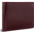 Produktbild: bugatti Leder Geldbörse Savona Wallet With Flap 8CC Bordeaux weinrot - bordeaux/Dunkelrot