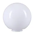 Produktbild: Kugelglas Opalglas Ø200mm Lampenglas rund Kugel Kragen Leuchtenglas Weiß glänzend Ersatzglas