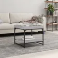 Produktbild: Couchtisch Grau Sonoma 49,5x49,5x45 cm Holzwerkstoff