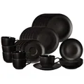 Produktbild: Seltmann Weiden Liberty Velvet Black Kombiservice 30-teilig für 6 Personen
