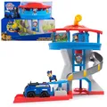 Produktbild: PAW PATROL - Lookout Tower, über 50 cm hoch, Hauptquartier Spielset mit 1 Basis Polizei-Fahrzeug, 2 Chase Figuren und Zubehör, geeignet für Kinder ab 3 Jahren