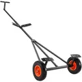 Produktbild: VEVOR Bootsanhänger-Transportwagen, Rangierhilfe Anhänger, 190 kg Stützlast, 40 cm Luftreifen, Karbonstahl, Rutschfeste Halterung, zum Bewegen von Kajaks, Motorbooten und Fischerbooten