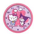Produktbild: Hello Kitty Friends Wanduhr 25cm Kinderzimmer Uhr Rosa