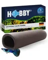 Produktbild: HOBBY Aquaristik Catfish Cave S I 3 x 10 cm I Brut- und Versteckhöhle aus gebranntem Ton für Welse I Aquarium Dekoration I Deko Höhle für Welse, Krebse und Garnelen I natürliches Aquariumzubehör