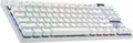 Produktbild: Logitech G PRO X TKL Tastatur Gaming RF Wireless + Bluetooth QWERTZ Deutsch Weiß (920-012144)