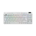 Produktbild: Logitech Gaming PRO X TKL Gaming Tastatur kabellose Gaming Tastatur mit programmierbaren Tasten und RGB-Beleuchtung, weiß