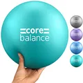 Produktbild: Core Balance Pilatesball - Anti-Burst Yogaball - rutschfestes PVC - Gymnastik, Fitness, Physiotherapie leicht – Einfach Aufzublasen - 200 Kg Maximalgewicht - 23 cm groß, 200 g - 4