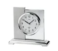 Produktbild: AMS Funktischuhr eckige Form, Metall, Frontglas 5140 5141