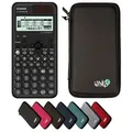 Produktbild: Casio fx-991DE CW ClassWiz inkl. WYNGS Schutztasche Schwarz - Wissenschaftlicher Taschenrechner - Basic Set