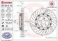 Produktbild: 2x Bremsscheibe innenbelüftet 09.9313.33 BREMBO für MERCEDES-BENZ SL SLS AMG CLS