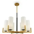 Produktbild: MAYTONI DECORATIVE LIGHTING Kronleuchter Fortano 2 67x52.4x67 cm, ohne Leuchtmittel, hochwertige Design Lampe & dekoratives Raumobjekt goldfarben