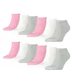 Produktbild: PUMA 12 Paar Sneaker Invisible Socken Gr. 35-49 Unisex für Damen Herren Füßlinge, Farbe:395 - prism pink, Socken & Strümpfe:39-42