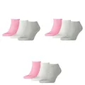 Produktbild: PUMA 9 Paar Sneaker Invisible Socken Gr. 35-49 Unisex für Damen Herren Füßlinge, Socken & Strümpfe:39-42, Farbe:395 - prism pink