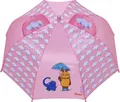 Produktbild: Playshoes Kinder-Regenschirm Maus & Elefant, Rosa