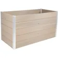 Produktbild: Dobar Hochbeet WPC 146 cm x 70 cm x 75 cm Silbergrau