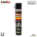 Produktbild: Bauschaum Montageschaum mit Aussprührohr 1 x 750 ml PU Schaum Fenster Schaum
