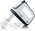 Produktbild: SEVERIN Handmixer 400 W Rostfreier Stahl/Schwarz/Weiß (HM 3830)
