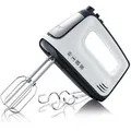 Produktbild: Severin Handmixer HM 3830, 400 Watt, weiß, inkl. Rührbesen und Knethaken