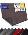 Produktbild: Entrando Fußmatte 40x60 cm - Fussmatte innen & aussen - waschbare Schmutzfangmatte mit Gummirand, rutschfest & flach, Fußabtreter ideal für Flur, Haustür & Eingang (Braun)
