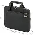 Produktbild: DICOTA Laptoptasche Laptop Sleeve SMART Kunstfaser schwarz D31178-RPET bis 29,5 cm (11,6 Zoll)