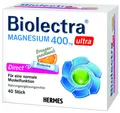 Produktbild: Biolectra Magnesium 400mg ultra Direct Orange 40 Btl PZN 10252180 plus Proben