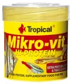 Produktbild: Tropical Mikrovit HI Protein- Vitamin Fischfutter Aufzuchfutter Staubfutter 50ml