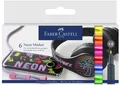 Produktbild: FABER-CASTELL Neon Marker 6er Kartonetui