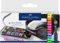 Produktbild: Faber-Castell 160806 - Neon Marker, Layoutmarker, 6er Etui Multimarker Mehrfarbi