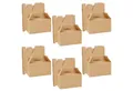 Produktbild: Belle Vous Geschenkbox Brauner Geschenkkarton-Set (24 Stück), Brown Gift Box Set (24 pcs) - 16x9x9cm