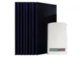 Produktbild: SUNNIVA Solaranlage 4.0 kW, Monokristallin, (8x 500 W Solarmodule Fullblack Bifacial, Wechselrichter SolarEdge SE4K (3-phasig)
