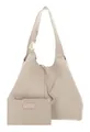 Produktbild: Coccinelle Leder Schultertasche C-Easy Shopper Sandshell beige