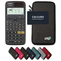 Produktbild: Casio fx-85DE X ClassWiz inkl. WYNGS Schutztasche Dunkelgrau - Wissenschaftlicher Taschenrechner - Basic Set