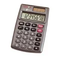 Produktbild: GENIE Taschenrechner 510, Solar, Batterie, Bürorechner, Tischrechner, 8-stellig, grau