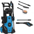 Produktbild: Güde Hochdruckreiniger GHD 2100 165 Bar 2100 Watt mit Schlauchtrommel Variolanze