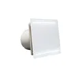 Produktbild: Cata E 100 GLT Abluftventilator, 12 W, weißes Glas