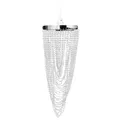 Produktbild: Glas Lampe Kronleuchter Leuchter Deckenlampe Deckenleuchte Hängelampe Kronlampe