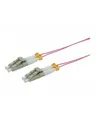 Produktbild: ROTRONIC-SECOMP Roline Patch-Kabel LC Multi-Mode M bis M 7 m 2.4 mm Glasfaser Duplex 50/125 Mikrometer OM4 halogenfrei violett (21.15.9266)