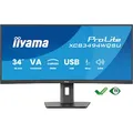 Produktbild: iiyama ProLite XCB3494WQSU-B1 34 Zoll UWQHD Curved VA LED 21:9 120 Hz Office Monitor
