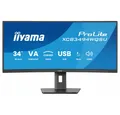 Produktbild: Iiyama iiyama ProLite XCB3494WQSU-B1 Ultrawide Monitor Curved-LED-Monitor (WQHD px, WQHD, Ultrawide 34 Zoll Bildschirm)