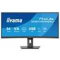 Produktbild: iiyama ProLite XCB3494WQSU-B1 86,4 cm (34 Zoll) Curved-LED-Monitor 0.4 ms