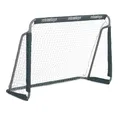 Produktbild: Relaxdays Fußballtor Garten, Kinder & Erwachsene, Soccertor, HBT: 110 x 150 x 75 cm, Metall, stabiles Tor Fußball, grau