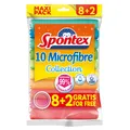 Produktbild: 1 bis 40x Spontex Mikrofaser-Allzwecktuch Collection, 8+2 GRATIS BIS 58% RABATT