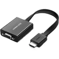 Produktbild: Adapter HDMI auf VGA, micro USB / Audio 3,5 mm Miniklinke, Ugreen Schwarz