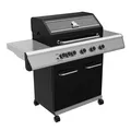 Produktbild: Grillfürst G510G 5-Brenner Gasgrill mit Hochtemperaturbrenner und Gusseisen Rosten